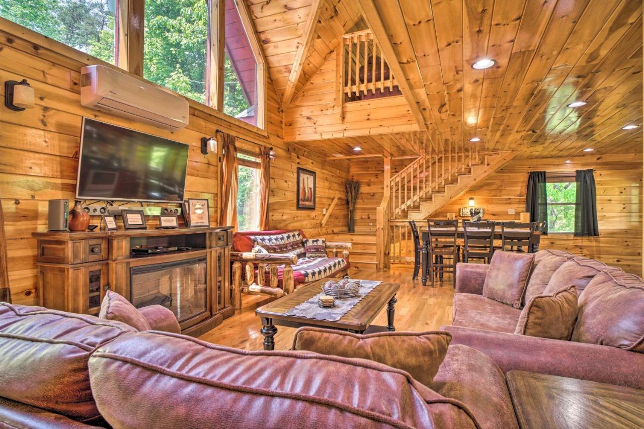 Pigeon Forge Cabin Sauna, Saltwater Pool And Views! Sevierville Luaran gambar
